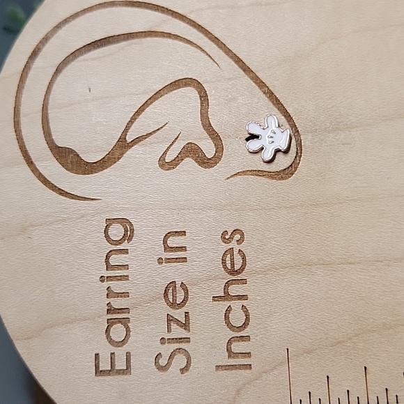 Mickey & Minnie Dainty Stud Earrings - Picture 7 of 7